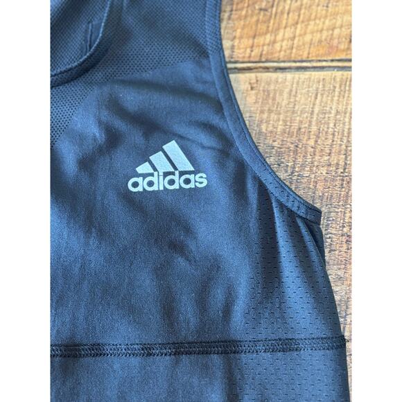 Adidas NWT Performance Running Tank Heart Monitoring Sensors Micoach Large - Picture 4 of 12